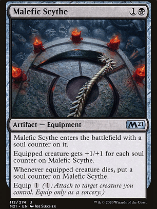 Malefic Scythe (Core Set 2021)