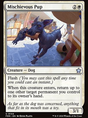 Mischievous Pup (Foundations)
