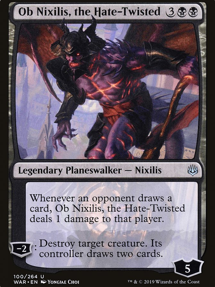 Ob Nixilis, the Hate-Twisted (War of the Spark) 1