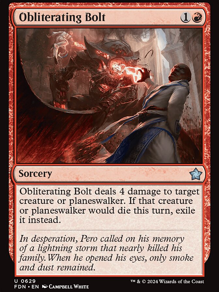Obliterating Bolt (Foundations) 1