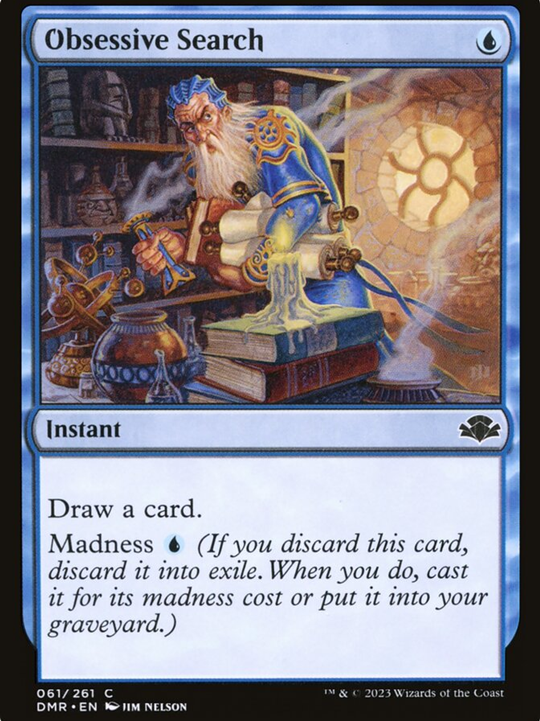 Obsessive Search (Dominaria Remastered) 1