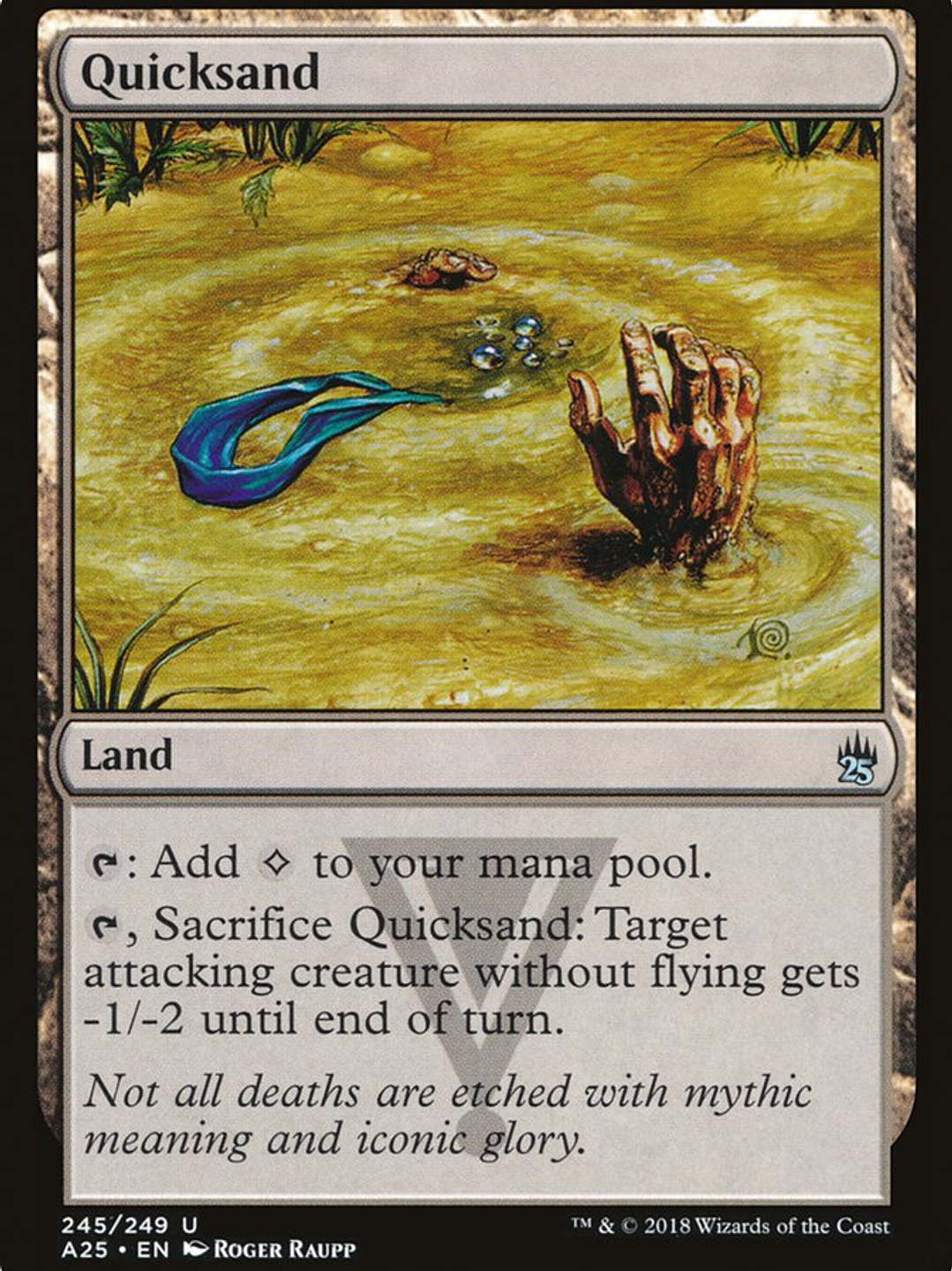 Quicksand (Masters 25) 1