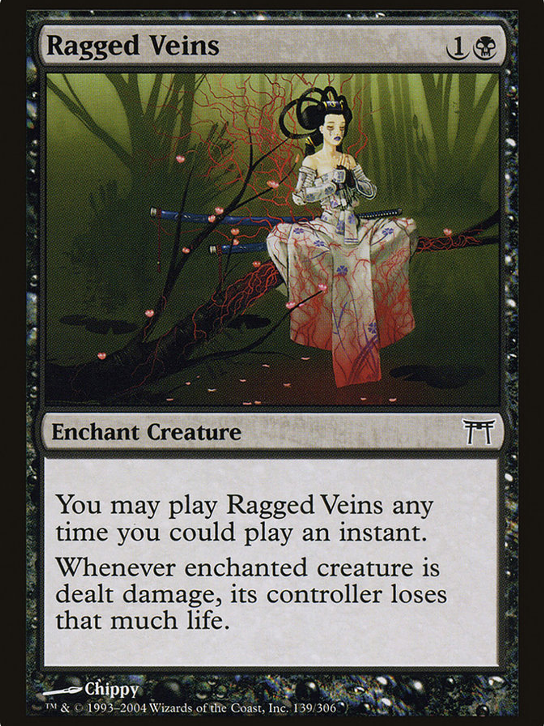 Ragged Veins (Champions of Kamigawa) 1