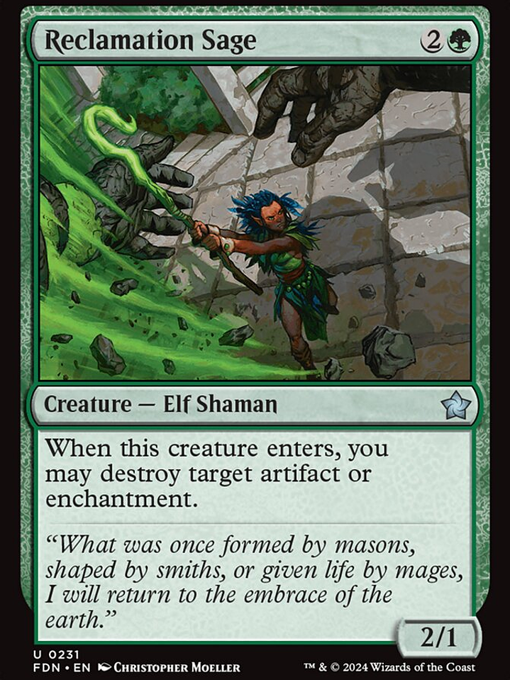 Reclamation Sage (Foundations) 1