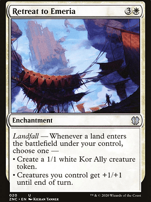 Retreat to Emeria (Zendikar Rising Commander)