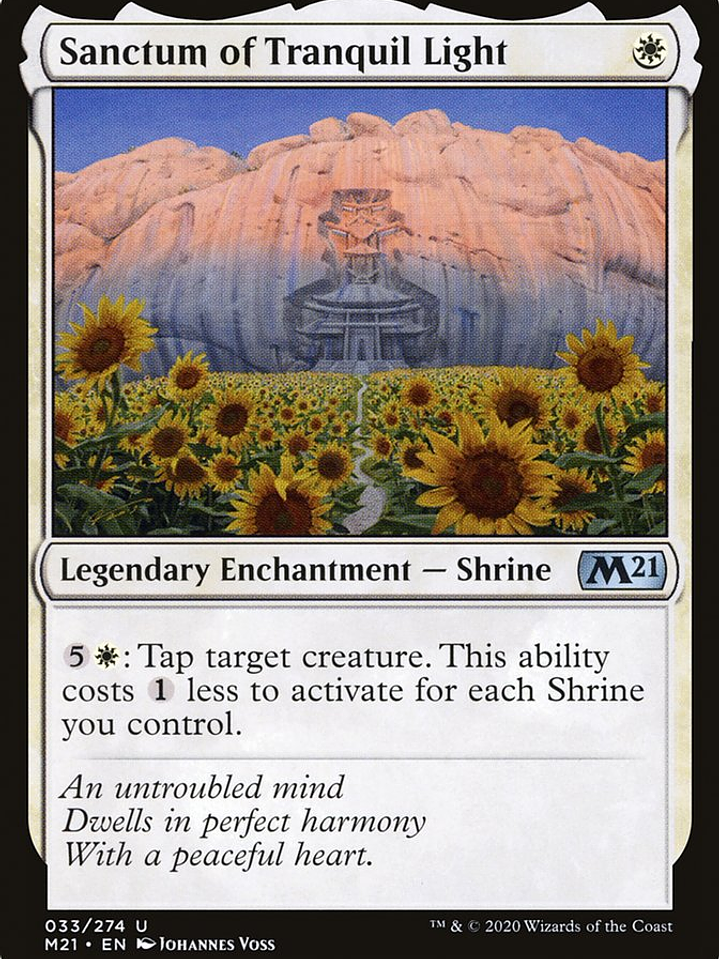Sanctum of Tranquil Light (Core Set 2021) 1