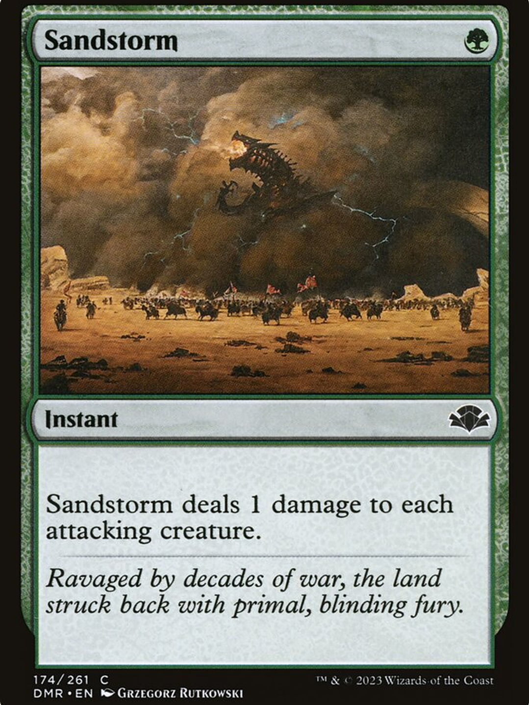 Sandstorm (Dominaria Remastered) 1