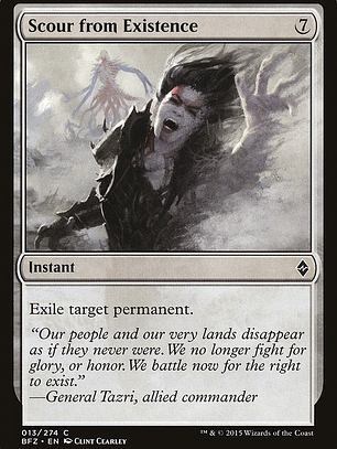 Scour from Existence (Battle for Zendikar)