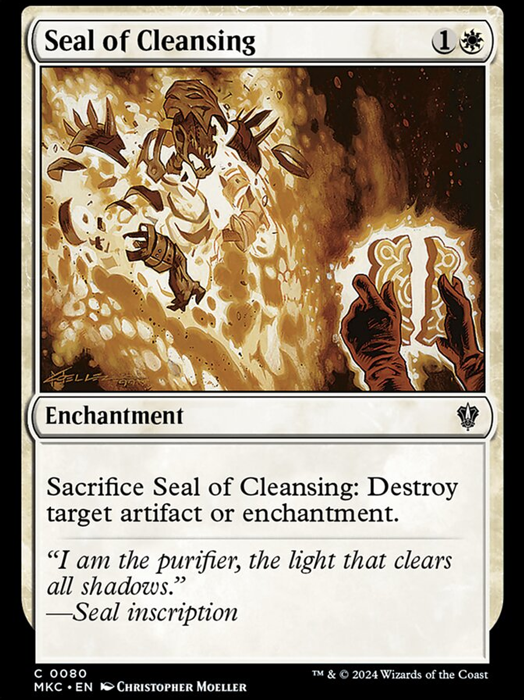 Seal of Cleansing (Murders at Karlov Manor Commander) 1