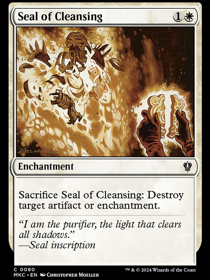 Seal of Cleansing (Murders at Karlov Manor Commander) 1