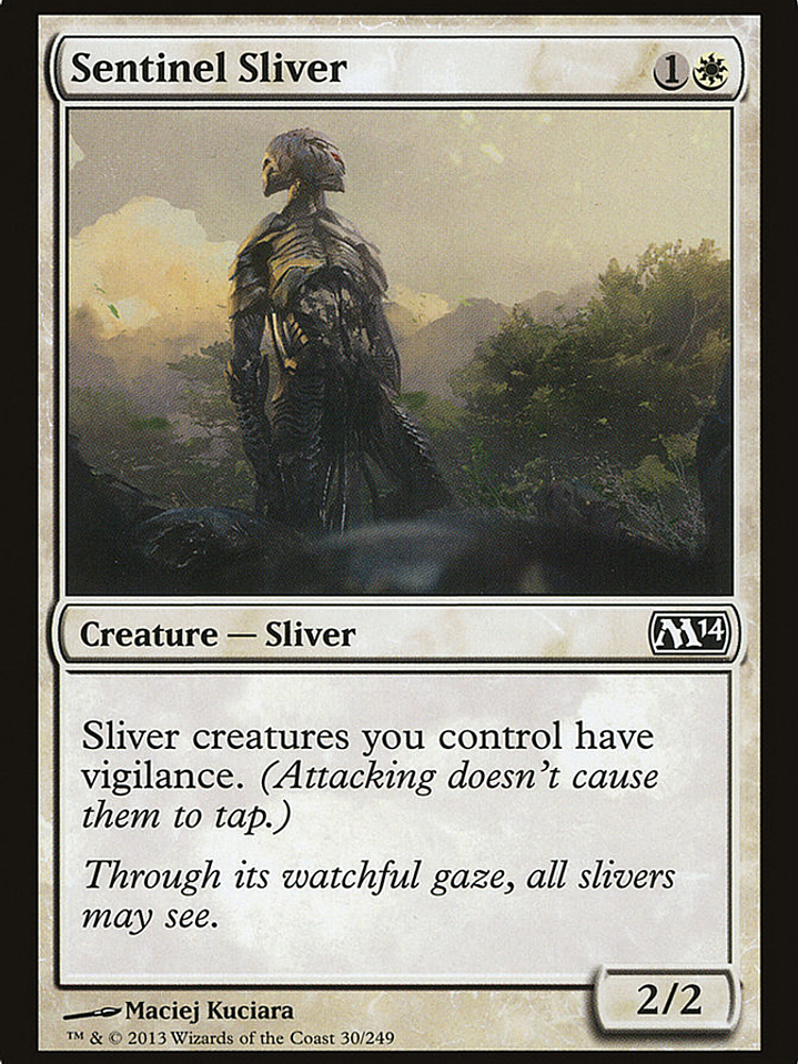 Sentinel Sliver (Magic 2014) 1