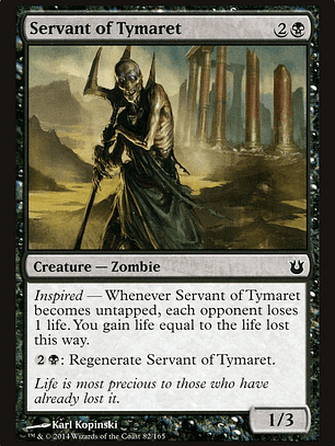 Servant of Tymaret (Born of the Gods)