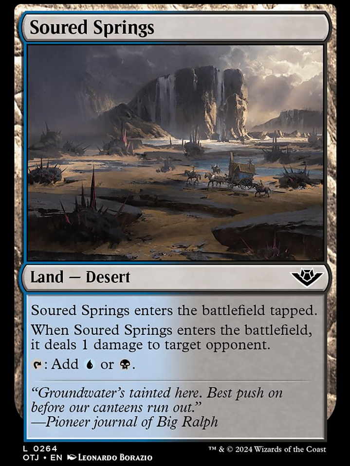 Soured Springs (Outlaws of Thunder Junction) 1