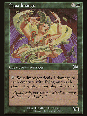 Squallmonger (Mercadian Masques)