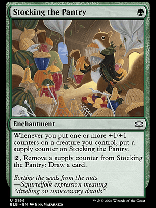 Stocking the Pantry (Bloomburrow)