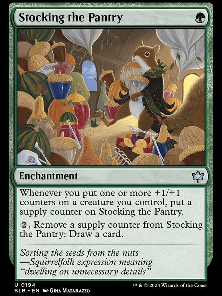 Stocking the Pantry (Bloomburrow) 1