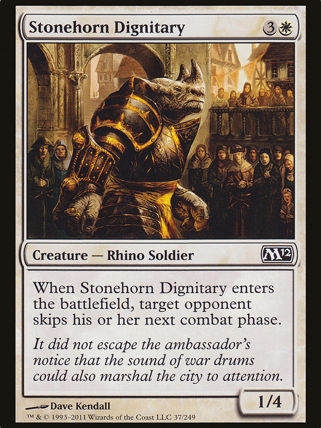 Stonehorn Dignitary (Magic 2012) 1