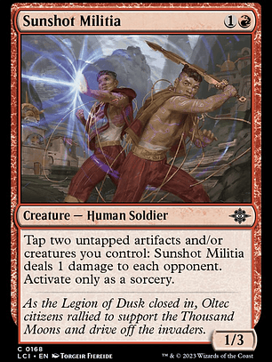 Sunshot Militia (The Lost Caverns of Ixalan)