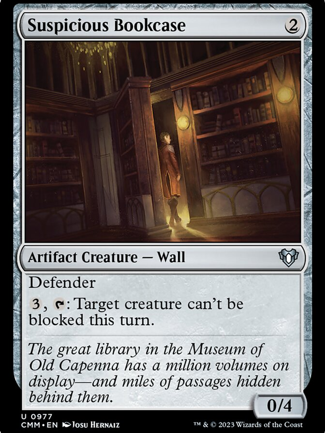 Suspicious Bookcase (Commander Masters) 1