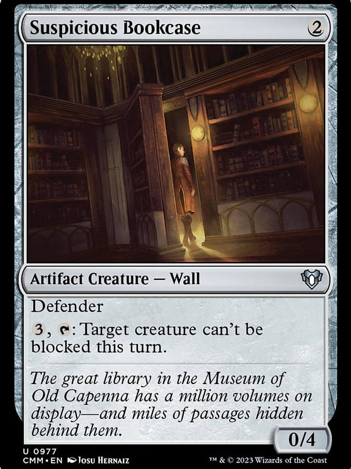 Suspicious Bookcase (Commander Masters) 1