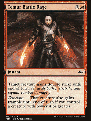 Temur Battle Rage (Fate Reforged)