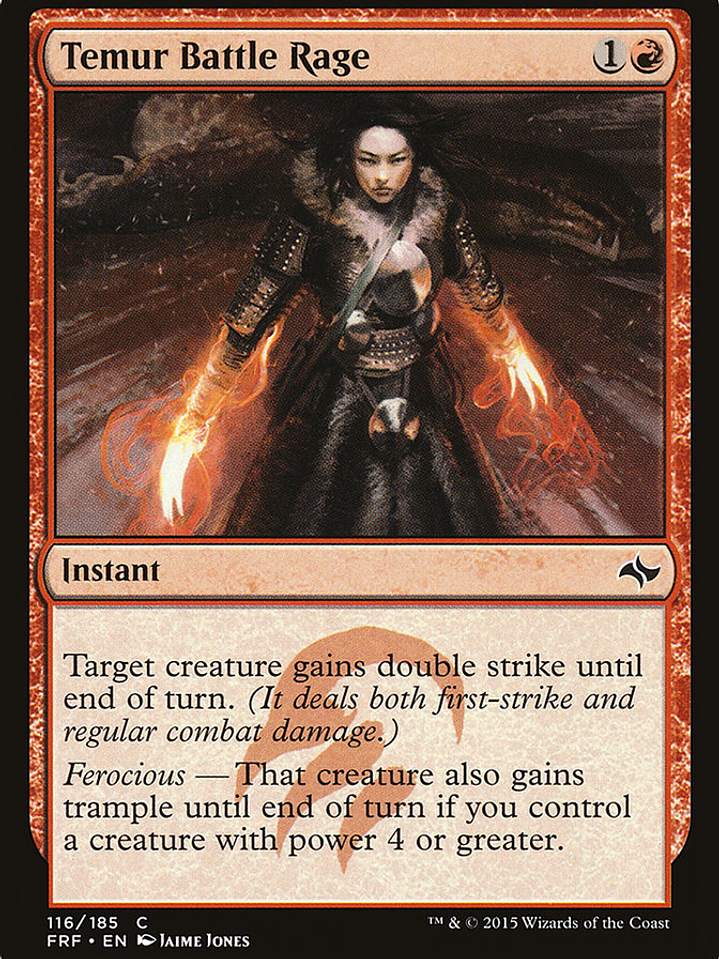 Temur Battle Rage (Fate Reforged) 1