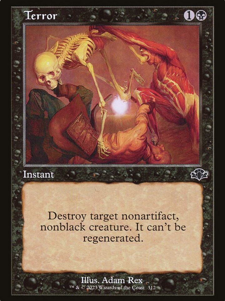 Terror (Dominaria Remastered) 1
