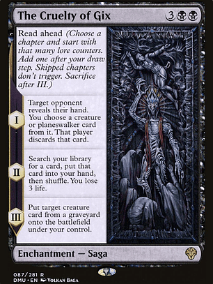 The Cruelty of Gix (Dominaria United)