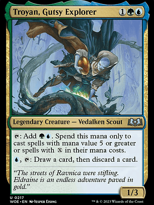 Troyan, Gutsy Explorer (Wilds of Eldraine)