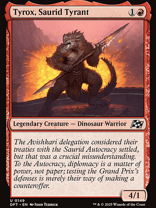 Tyrox, Saurid Tyrant (Aetherdrift)