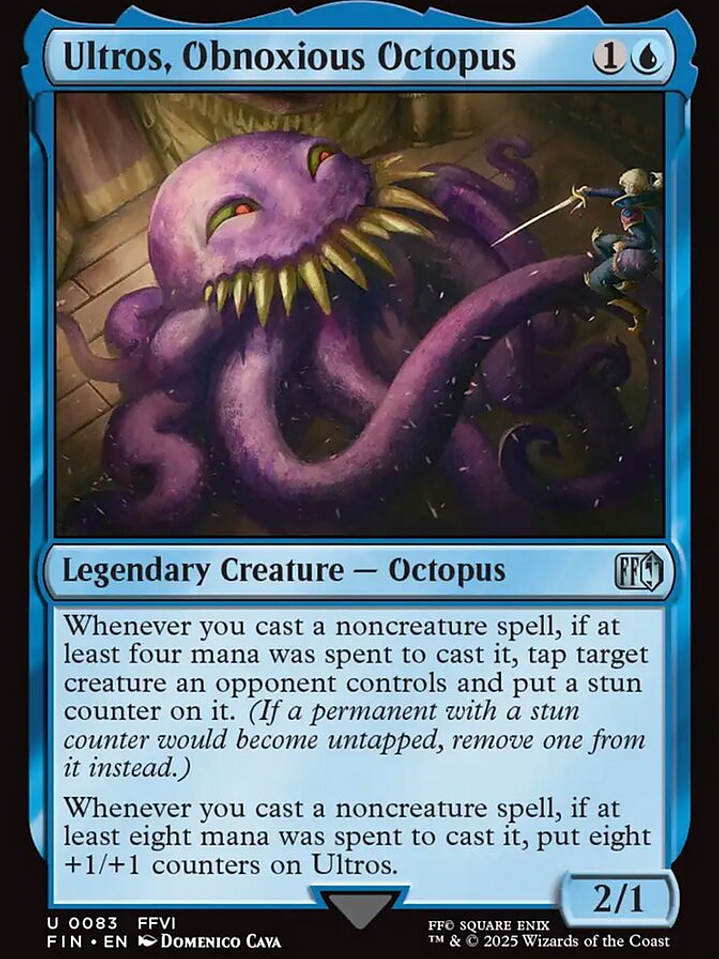 Ultros, Obnoxious Octopus (Final Fantasy) 1
