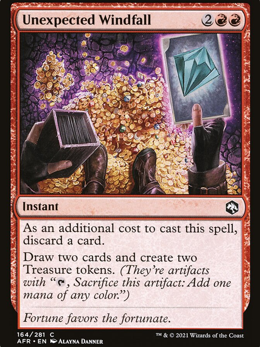 Unexpected Windfall (Adventures in the Forgotten Realms) 1