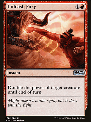 Unleash Fury (Core Set 2021)