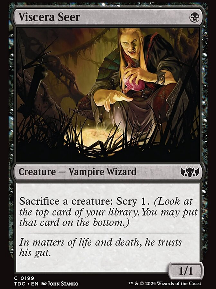 Viscera Seer (Tarkir: Dragonstorm Commander) 1