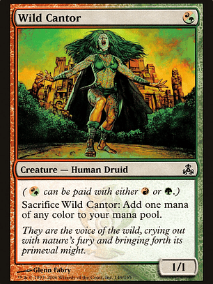 Wild Cantor (Guildpact)