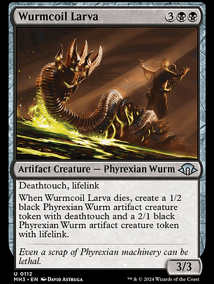 Wurmcoil Larva (Modern Horizons 3)