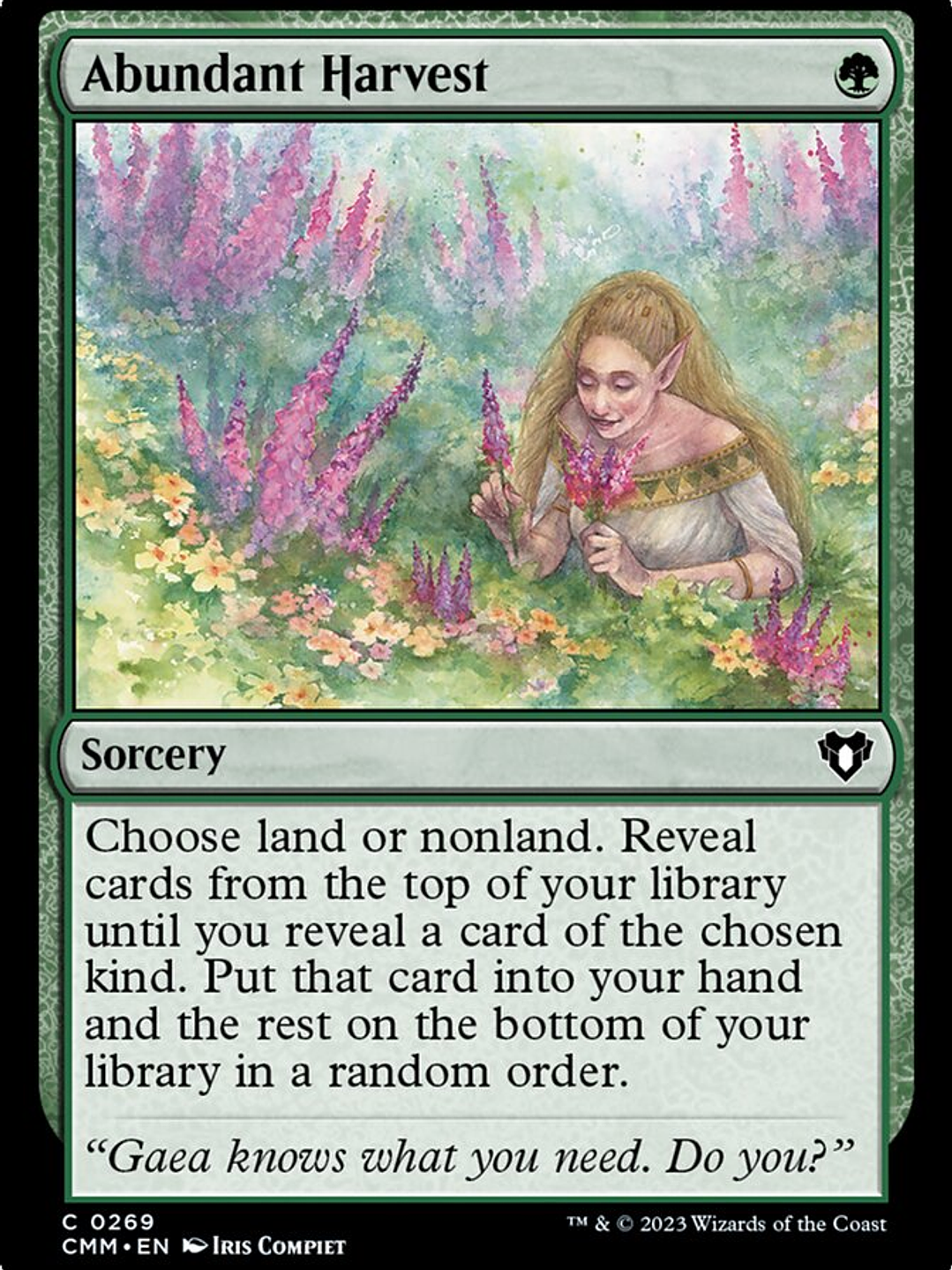 Abundant Harvest (Commander Masters) 1