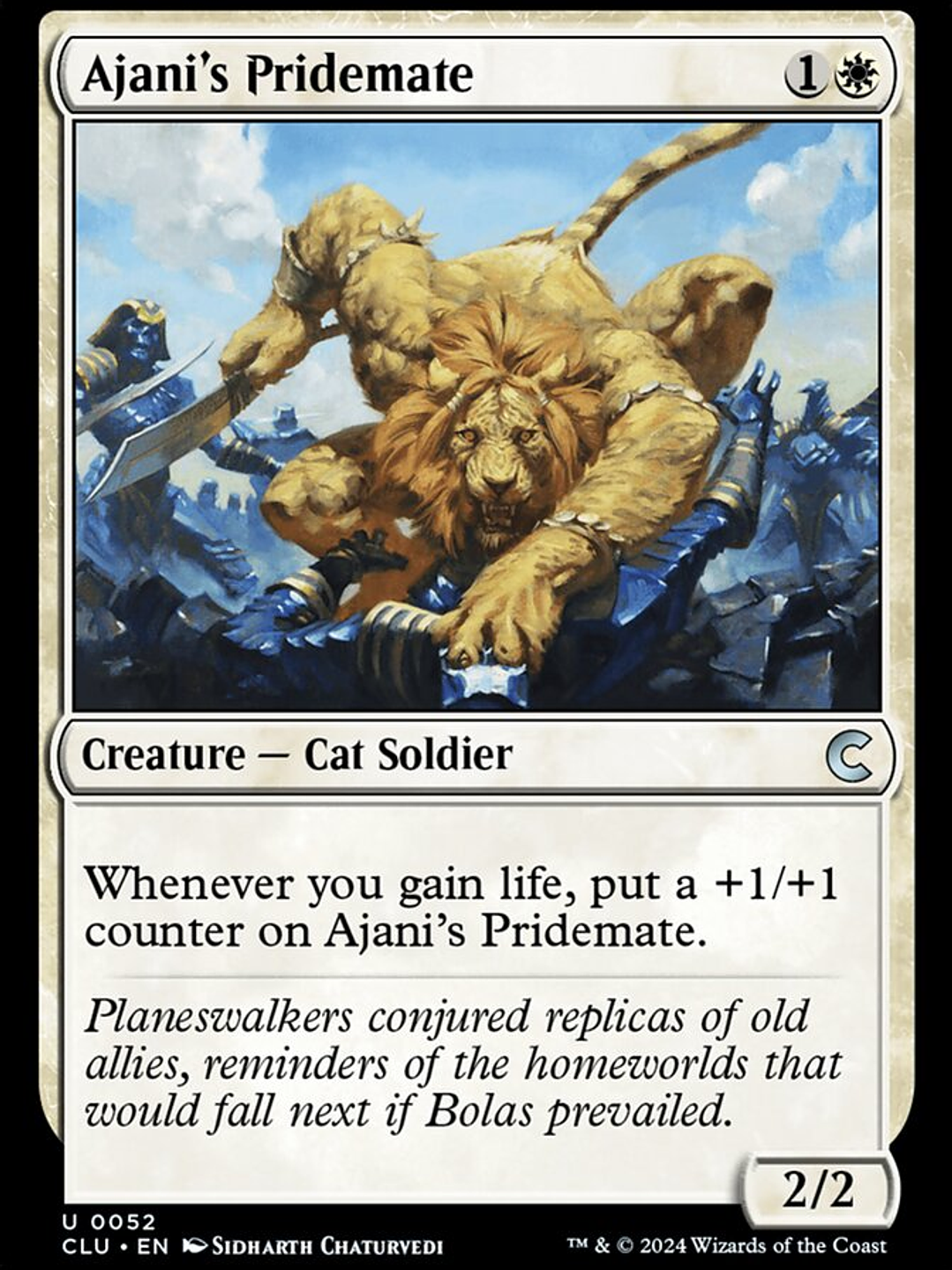 Ajani's Pridemate (Ravnica: Clue Edition) 1