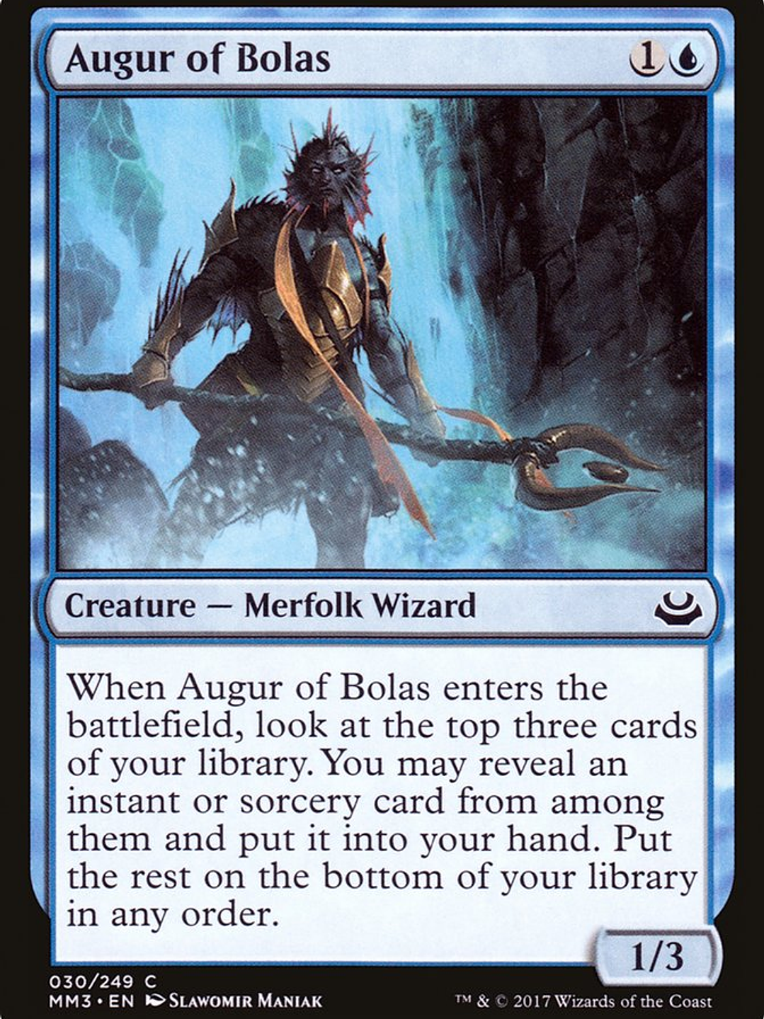 Augur of Bolas (Modern Masters 2017) 1