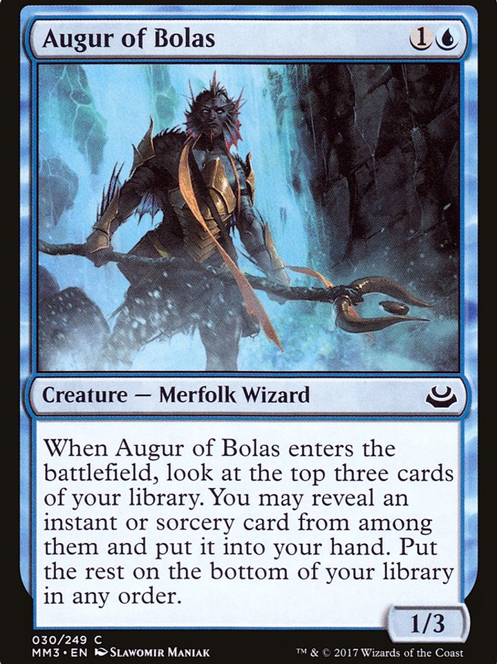 Augur of Bolas (Modern Masters 2017) 1