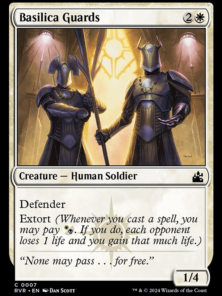 Basilica Guards (Ravnica Remastered) 1