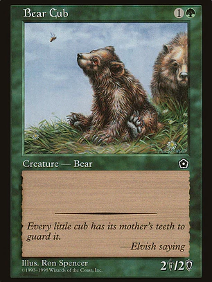 Bear Cub (Portal Second Age)