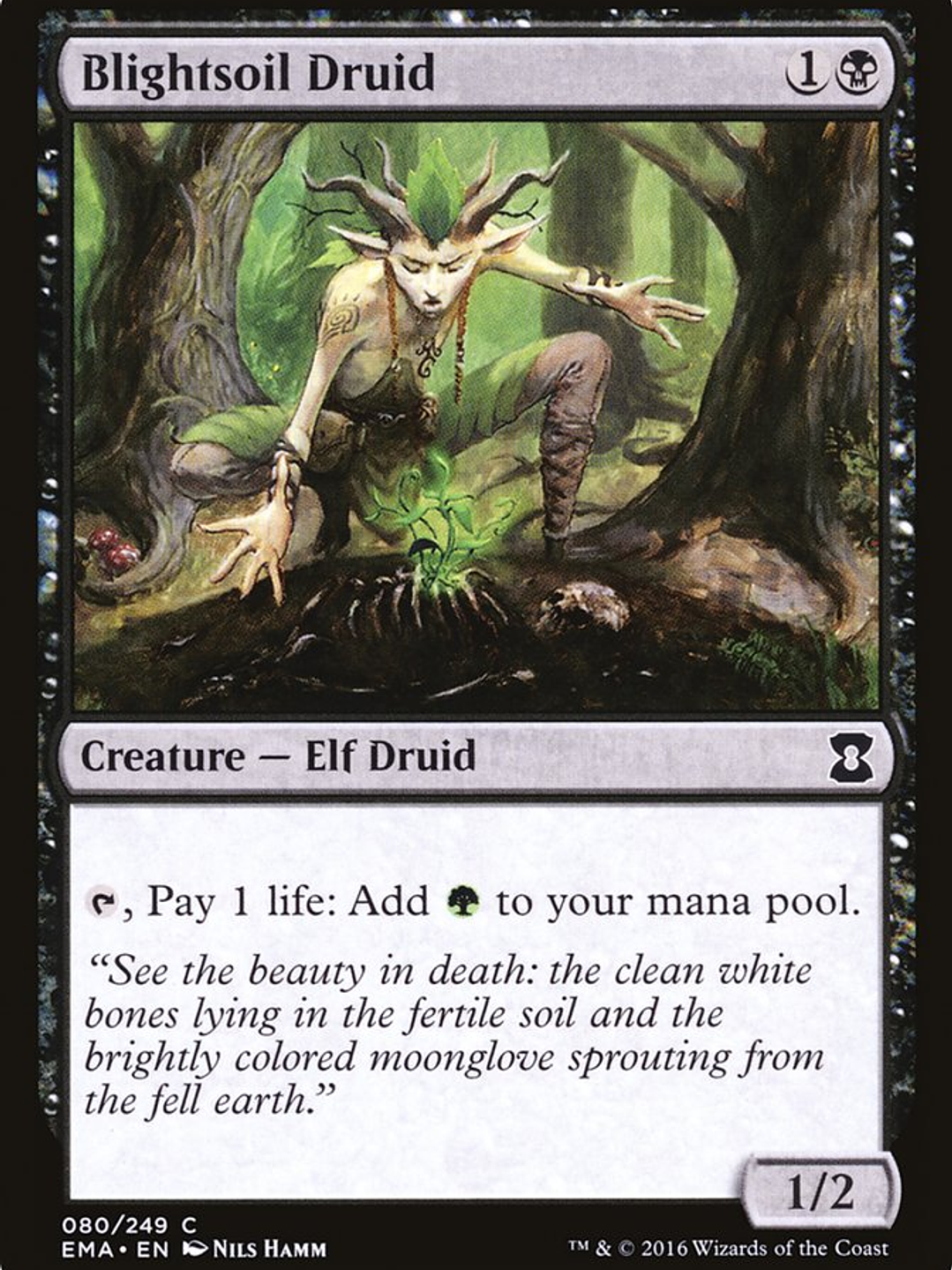 Blightsoil Druid (Eternal Masters) 1