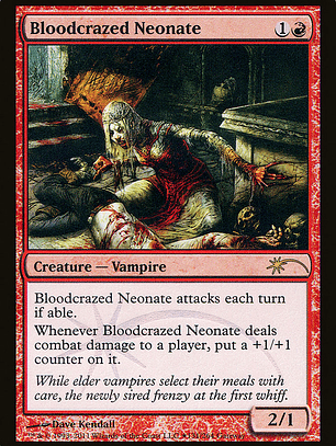 Bloodcrazed Neonate (Wizards Play Network 2011)