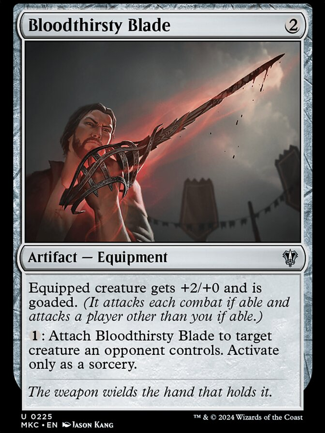 Bloodthirsty Blade (Murders at Karlov Manor Commander) 1