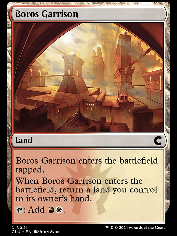 Boros Garrison (Ravnica: Clue Edition) 1