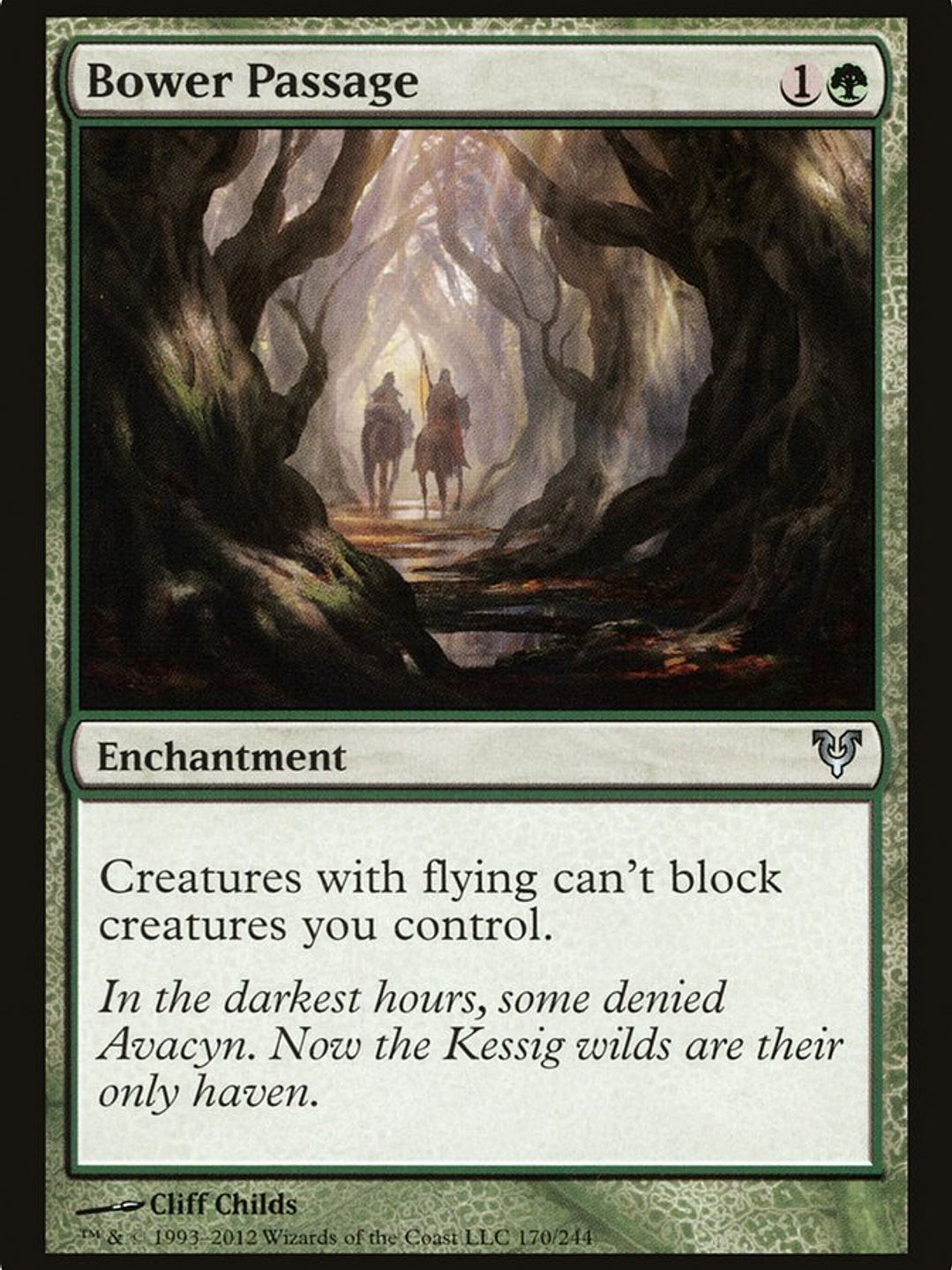 Bower Passage (Avacyn Restored) 1