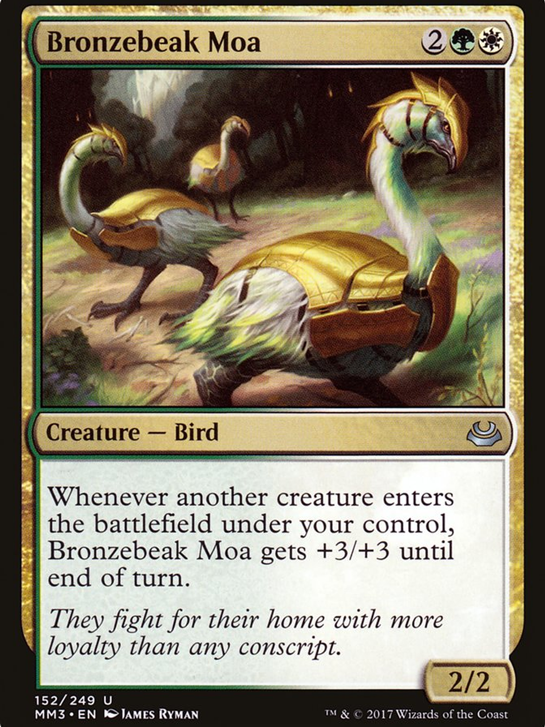 Bronzebeak Moa (Modern Masters 2017) 1