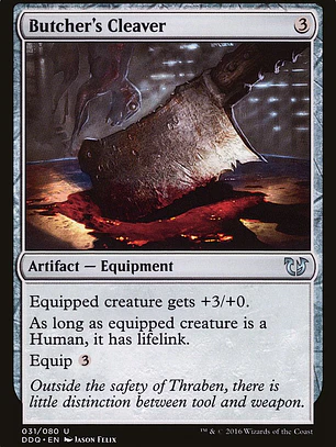 Butcher's Cleaver (Duel Decks: Blessed vs. Cursed)