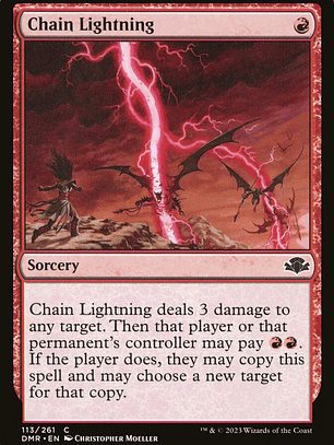 Chain Lightning (Dominaria Remastered)